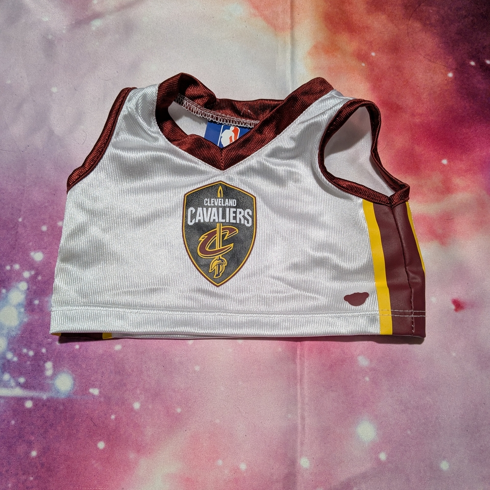 Cleveland Cavaliers NBA Build A Bear Jersey